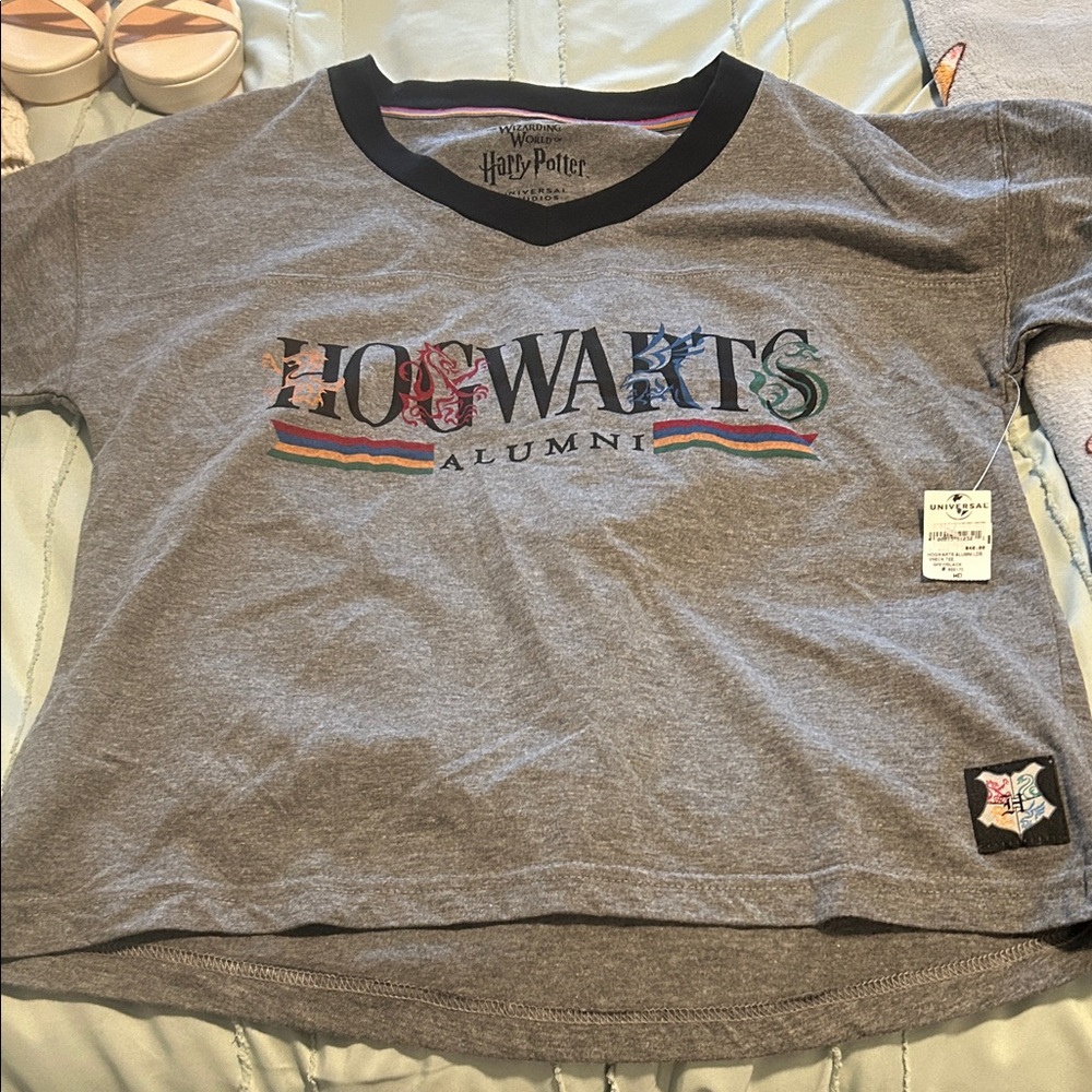 Warner Bros. Harry Potter Hogwarts Alumni Gray Kids Tee